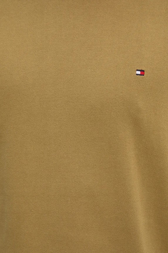 Bavlněný svetr Tommy Hilfiger MW0MW14748 béžová