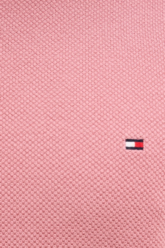 Tommy Hilfiger sweter męski bawełniany MW0MW36347 różowy