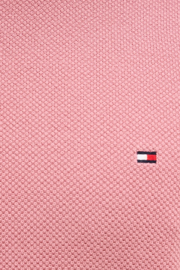 Tommy Hilfiger sweter męski bawełniany MW0MW36347 różowy