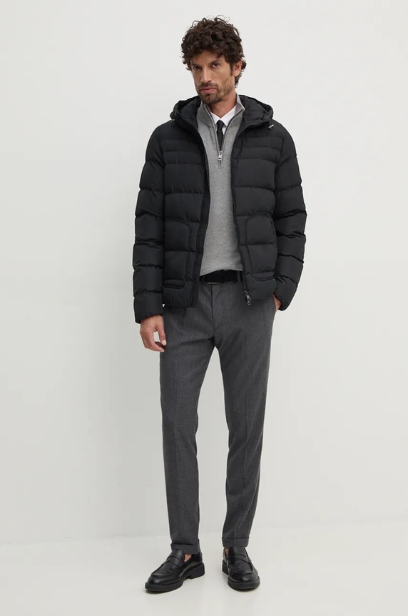 Tommy Hilfiger sweter męski bawełniany MW0MW37331 szary SS26