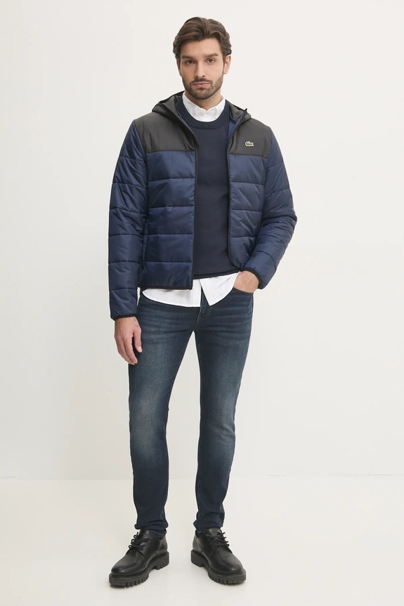 Bavlněný svetr Gant 8030221 námořnická modř AW24