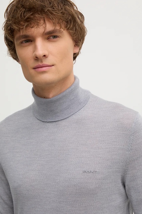 Gant pulover de lana gri 8050207