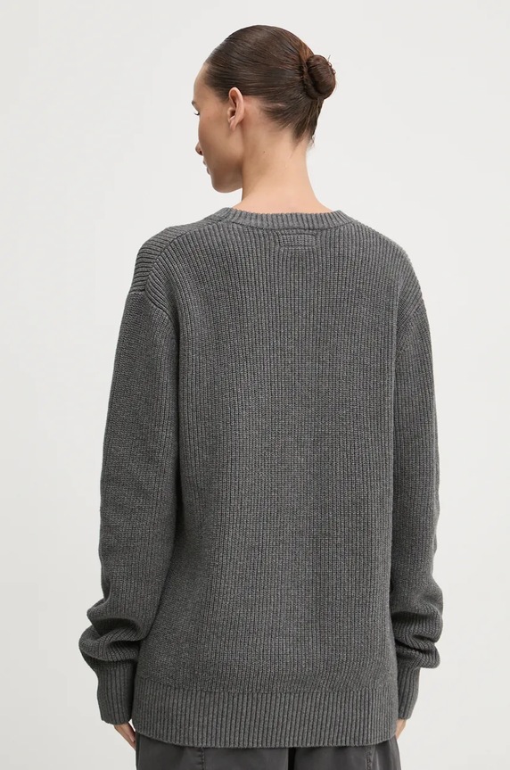 Odzież Guess Jeans sweter bawełniany M4BR30.Z3HM1 szary