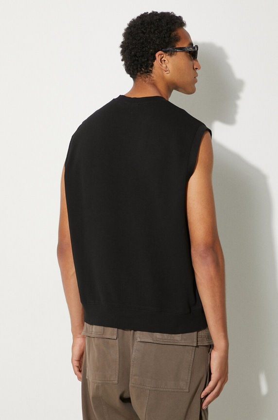 Clothing Carhartt WIP cotton gilet Script I033907.0D2XX black