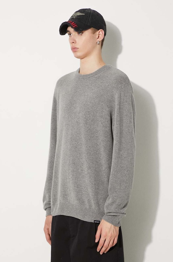 Carhartt WIP woolen jumper Alten Sweater gray I033917.V6XX