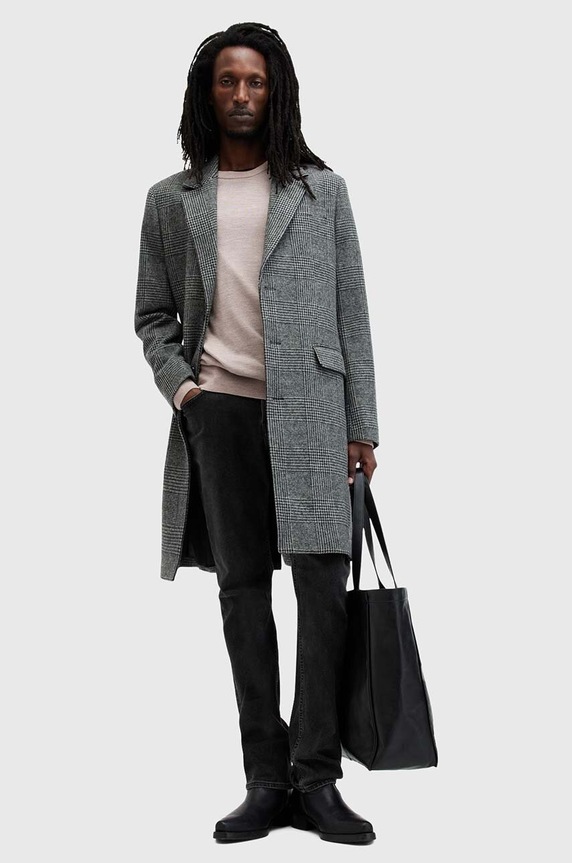 AllSaints sweter wełniany MODE M002KZ