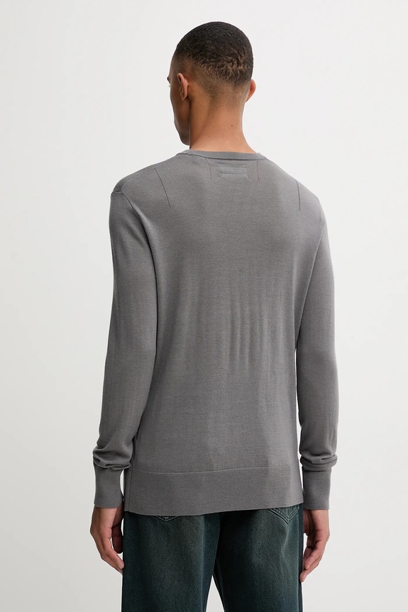 Odzież AllSaints sweter wełniany MODE M002KZ szary