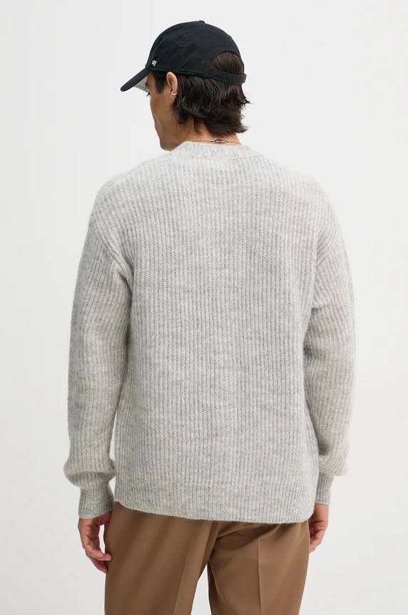 Oblečenie Vlnený kardigán Drôle de Monsieur Le Cardigan D Raisin E.CA130.PA021.GY sivá