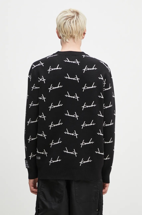 Oblečenie Sveter KSUBI Skript Knit MFA24KW003 čierna