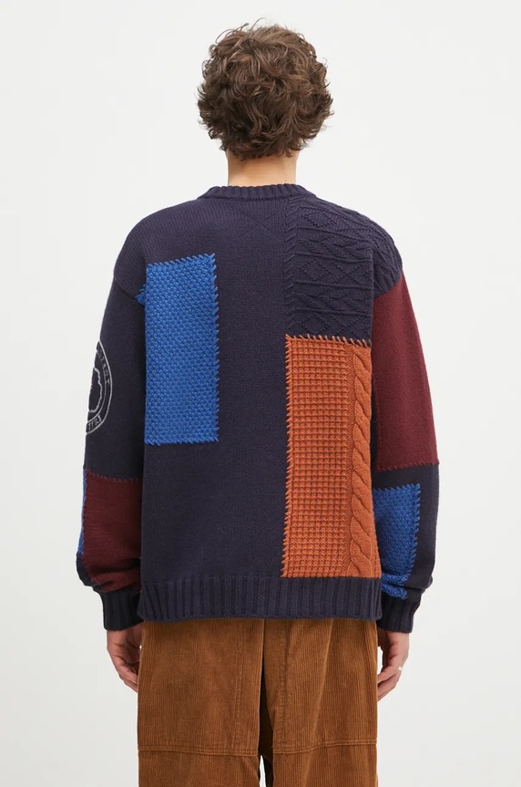 Clothing Napapijri woolen jumper Patchwork NP0A4IK8MP11 multicolor