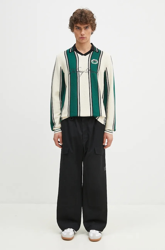 Светр Filling Pieces Knit Football Jersey 91099041926 зелений