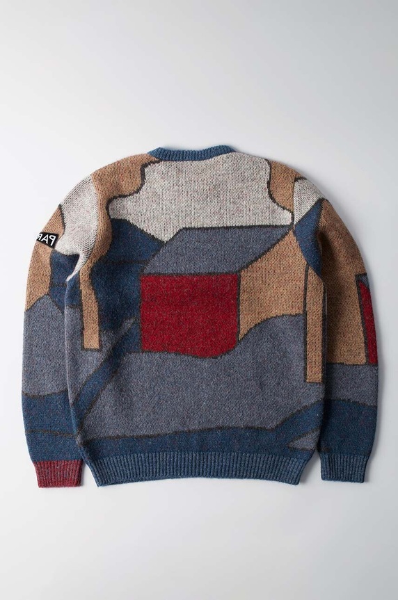 by Parra jumper Your Street Knitted Pullover 52332. blue AW24