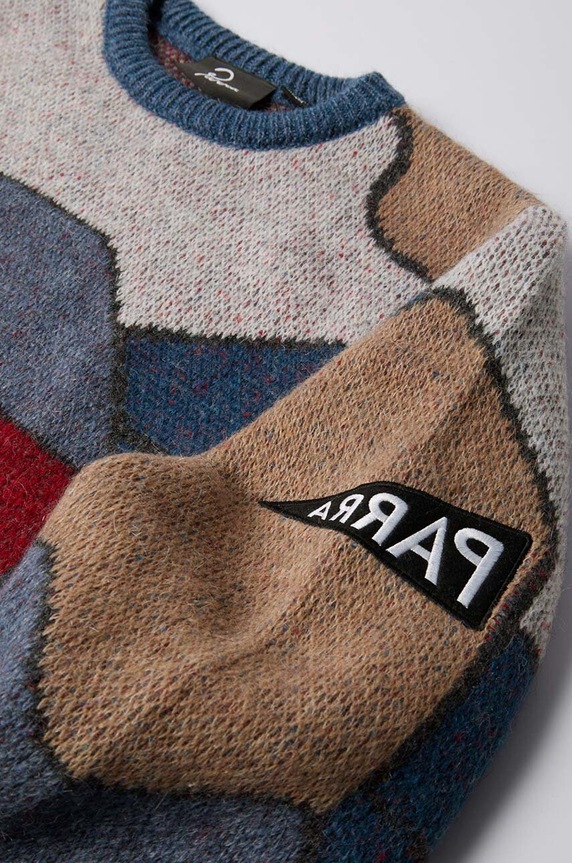 by Parra jumper Your Street Knitted Pullover blue 52332.