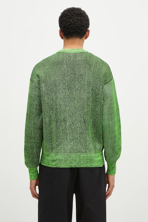 Clothing No Problemo jumper Glitch Alien-O NP20019.02 green