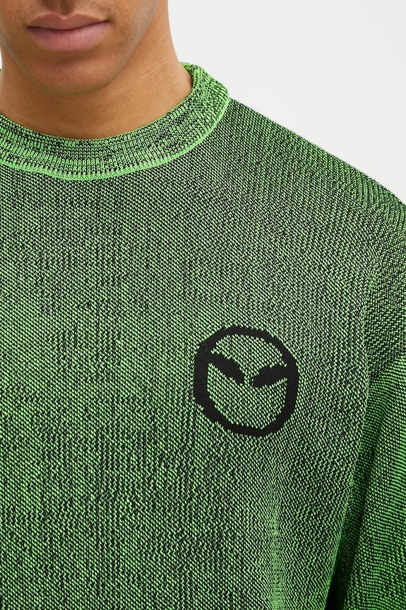 No Problemo jumper Glitch Alien-O green NP20019.02