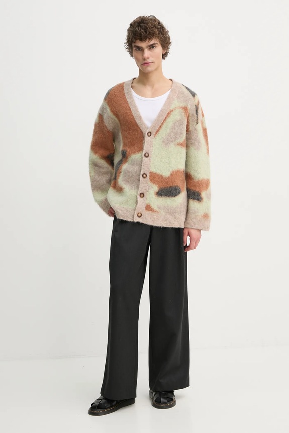 Шерстяной кардиган Nanushka NESSIN NM24FWSW01017 бежевый AW24