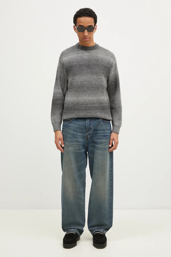 Butter Goods pulover Beams Knit Sweater BG243301 gri