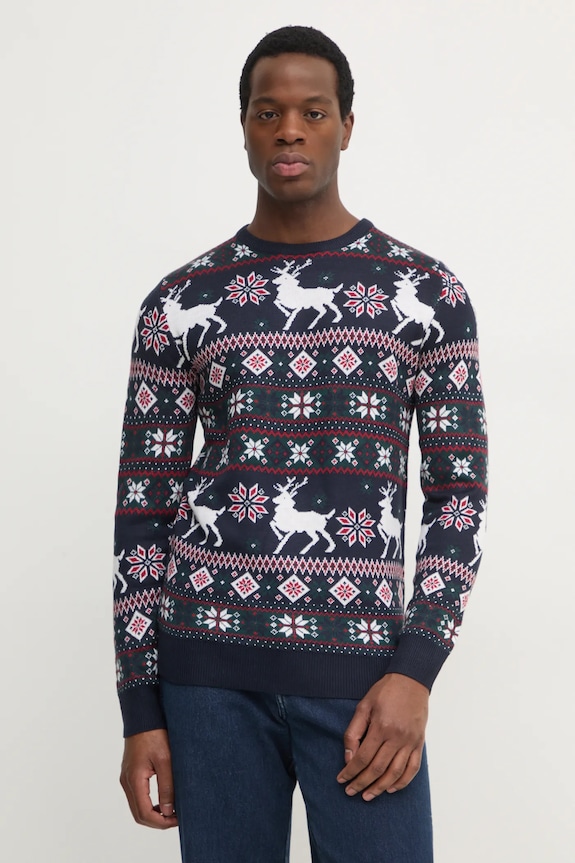 Lindbergh sweter pozostałe granatowy 30.800169.DKNAVY