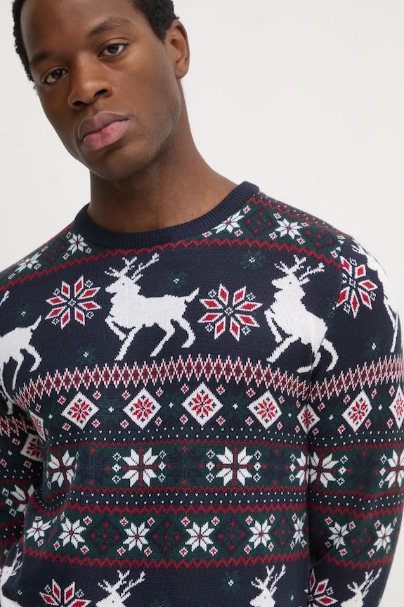 Lindbergh sweter granatowy 30.800169.DKNAVY