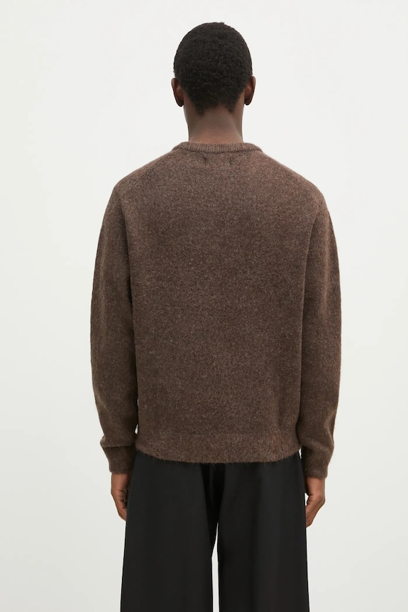 Oblečení Svetr thisisneverthat Heart Logo Knit Sweater TN243KKNPK11 hnědá
