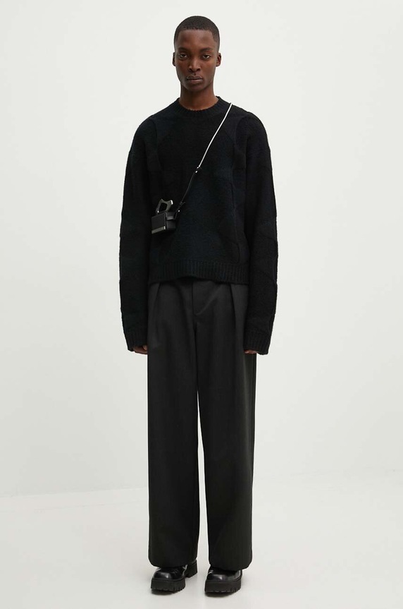 Abbigliamento Heliot Emil maglione in lana PREAW24.M.07.063.BLK01 nero
