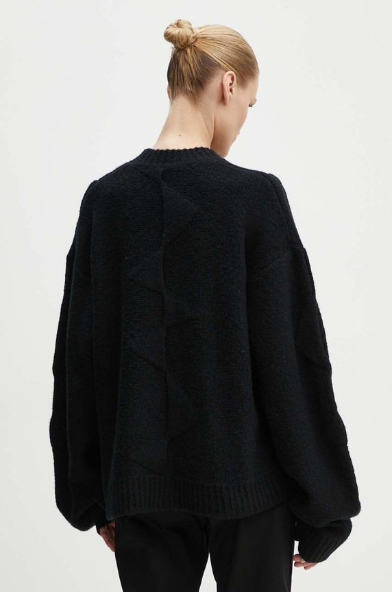 Heliot Emil maglione in lana PREAW24.M.07.063.BLK01