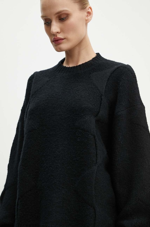 Heliot Emil maglione in lana PREAW24.M.07.063.BLK01