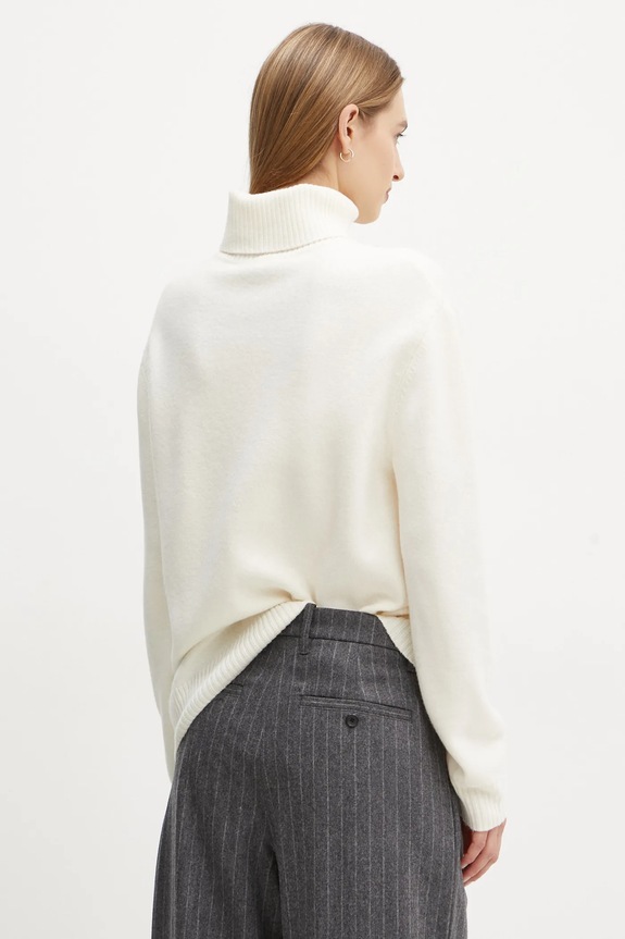 A.P.C. pulover de lana pull walter WVBDJ.M23248 bej
