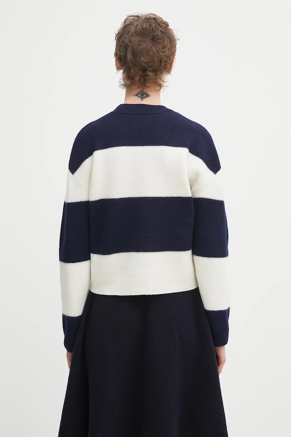 Abbigliamento A.P.C. maglione in lana pull penny WVBDL.F23370 blu navy