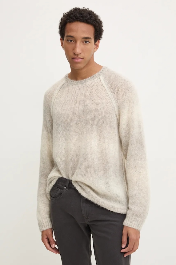 A.P.C. gyapjú pulóver pull mavericks WPABI.M23396