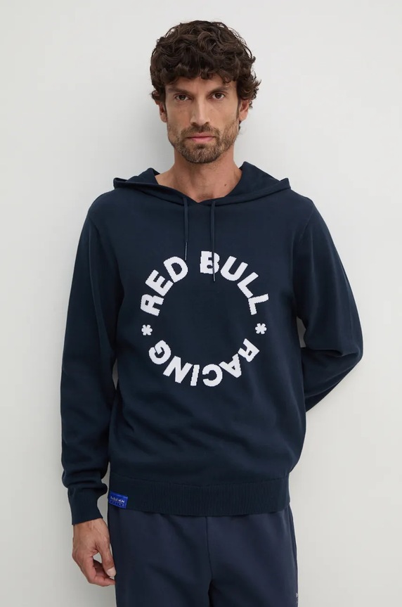 Pepe Jeans pulover de bumbac Red Bull Racing x Pepe Jeans RU700001 bleumarin AW24