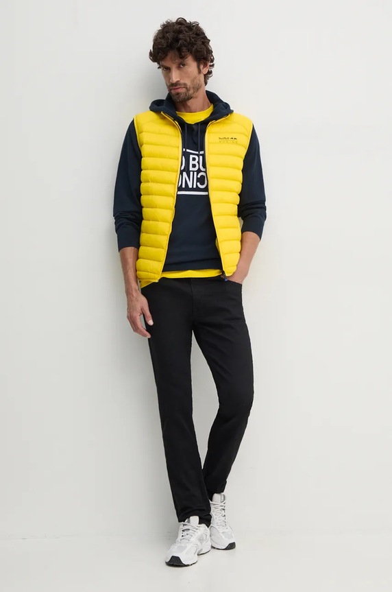 Pepe Jeans pulover de bumbac Red Bull Racing x Pepe Jeans bleumarin RU700003