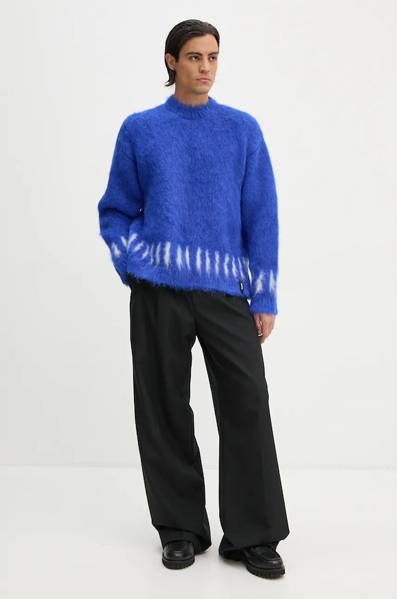 Sunnei woolen jumper blue RTWXKNW005