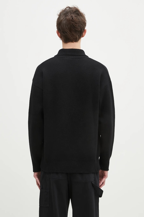 Pangaia sweter kaszmirowy 10001268 czarny