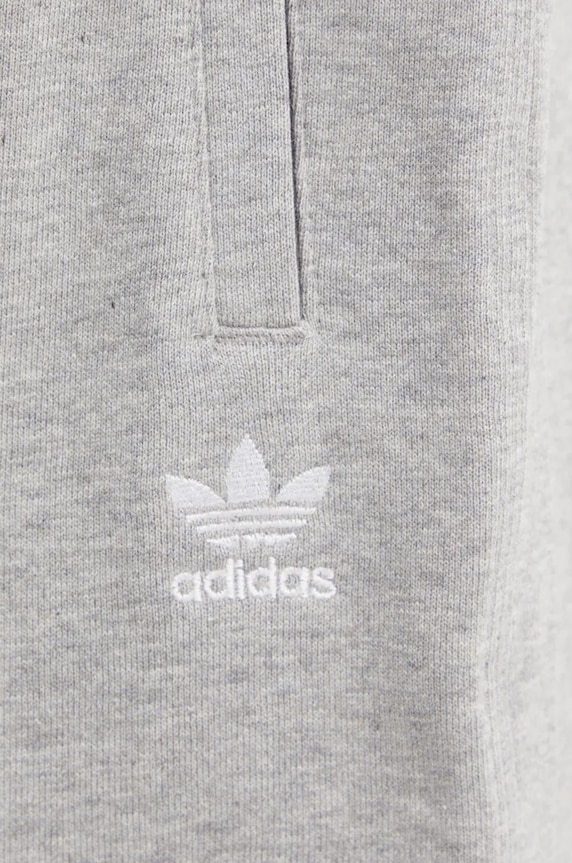 adidas Originals pantaloni scurți din bumbac Essential gri IY7341