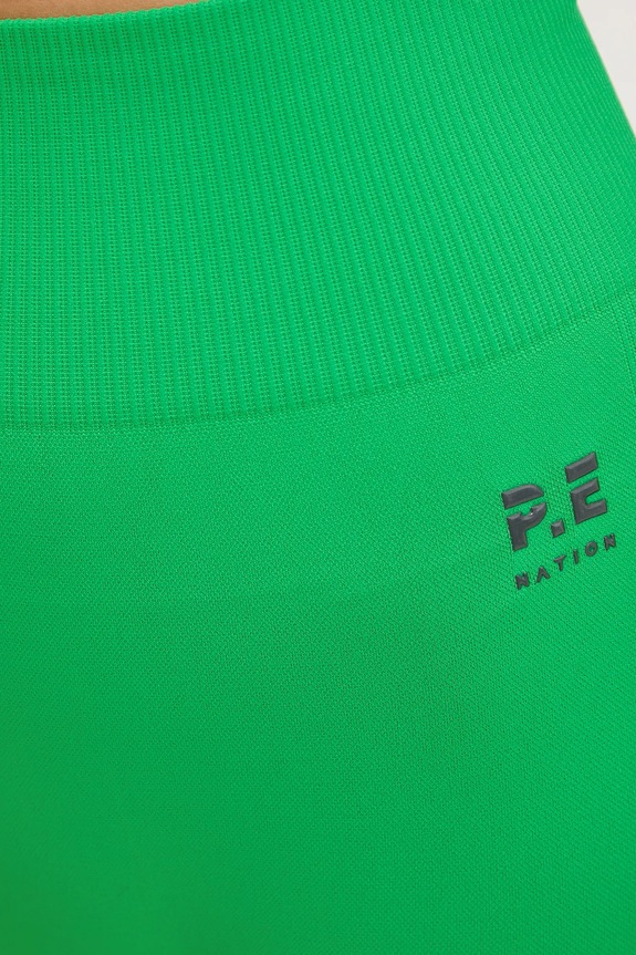 P.E Nation Pantaloncini da bici da donna Restore verde 243S296