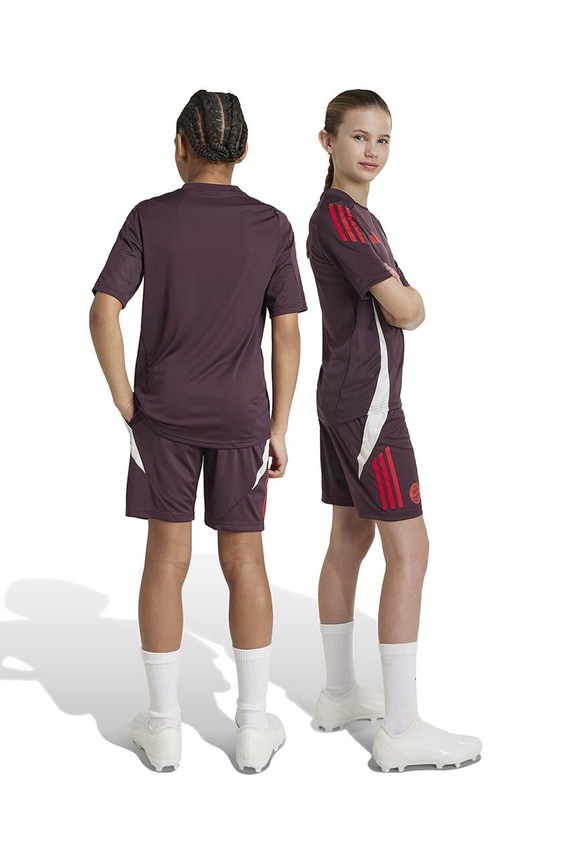 adidas Performance gyerek rövidnadrág FCB TR SHO IS9953 burgundia