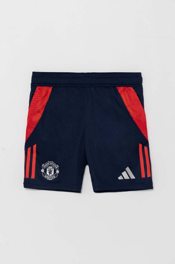 Παιδικό σορτς adidas Performance MUFC TR SHO IT2020 σκούρο μπλε AW24