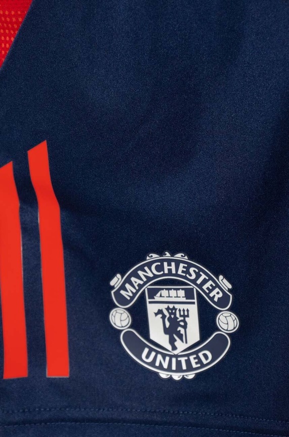 Παιδικό σορτς adidas Performance MUFC TR SHO σκούρο μπλε IT2020