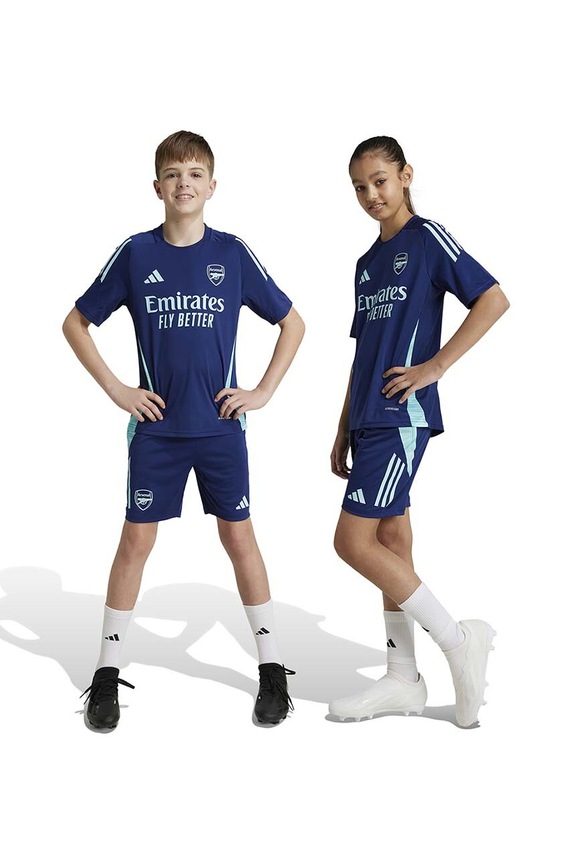 Παιδικό σορτς adidas Performance AFC TR SHO στάμπα σκούρο μπλε IT2200