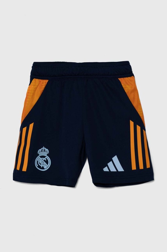 Παιδικό σορτς adidas Performance REAL TR SHO IT5107 σκούρο μπλε AW24