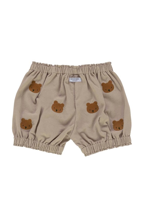 Κοριτσίστικα Βρεφικό βαμβακερό σορτς Donsje Carson Bloomers Bears 3029801. μπεζ