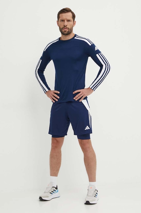 Σορτς προπόνησης adidas Performance Tiro 24 IR7488 σκούρο μπλε AW24