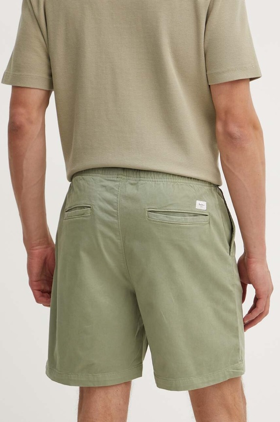 Odzież Pepe Jeans szorty RELAXED SHORT PM801104 zielony