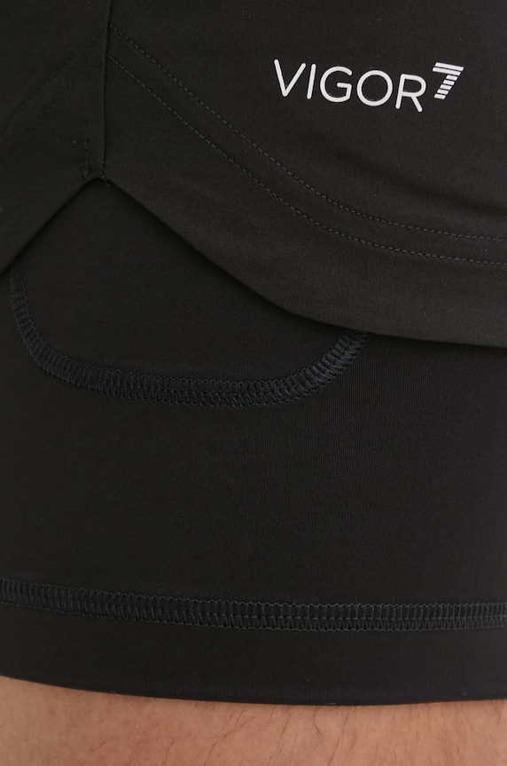 Kratke hlače za trening EA7 Emporio Armani crna PNBXZ.8NPS09.1200