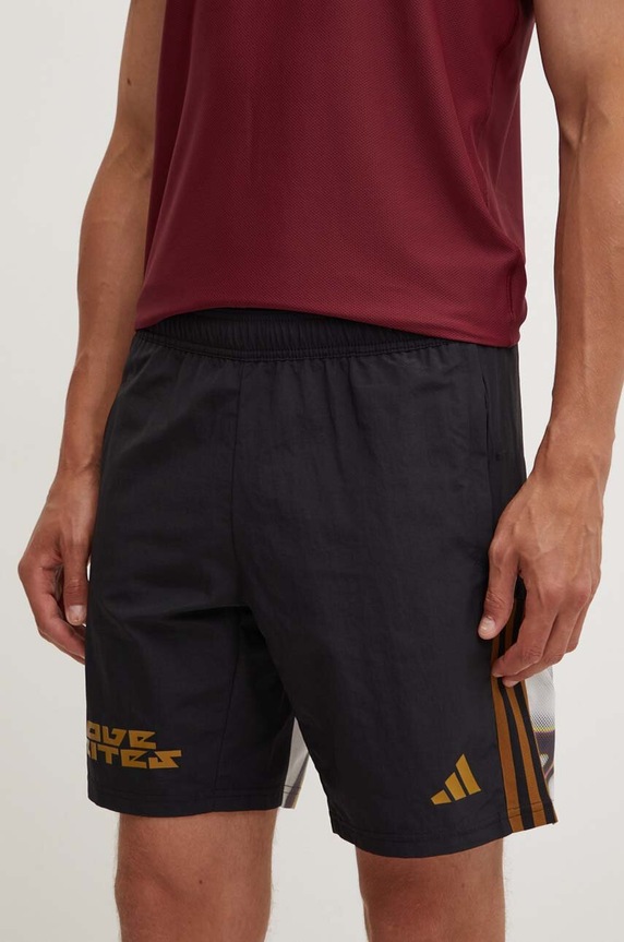 Šortky adidas Performance Pride látka čierna IW3954