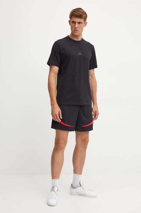 adidas Originals pantaloni scurti IX9642 negru AW24