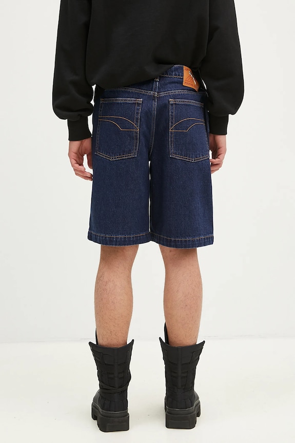 Oblečení Bavlněné riflové kraťasy Puma PUMA X A$AP ROCKY Denim Short 631066 námořnická modř
