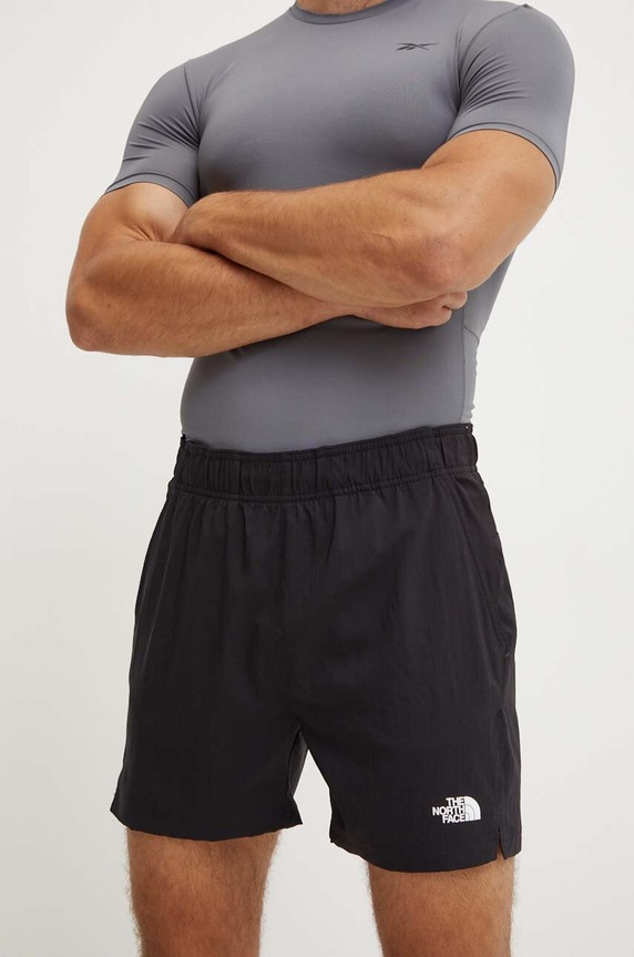 The North Face szorty sportowe 24/7 tkanina czarny NF0A882D4H01