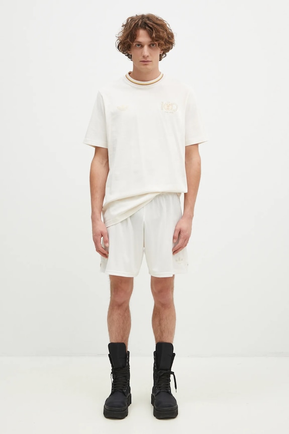adidas pantaloncini Anniversary Shorts beige IT2744